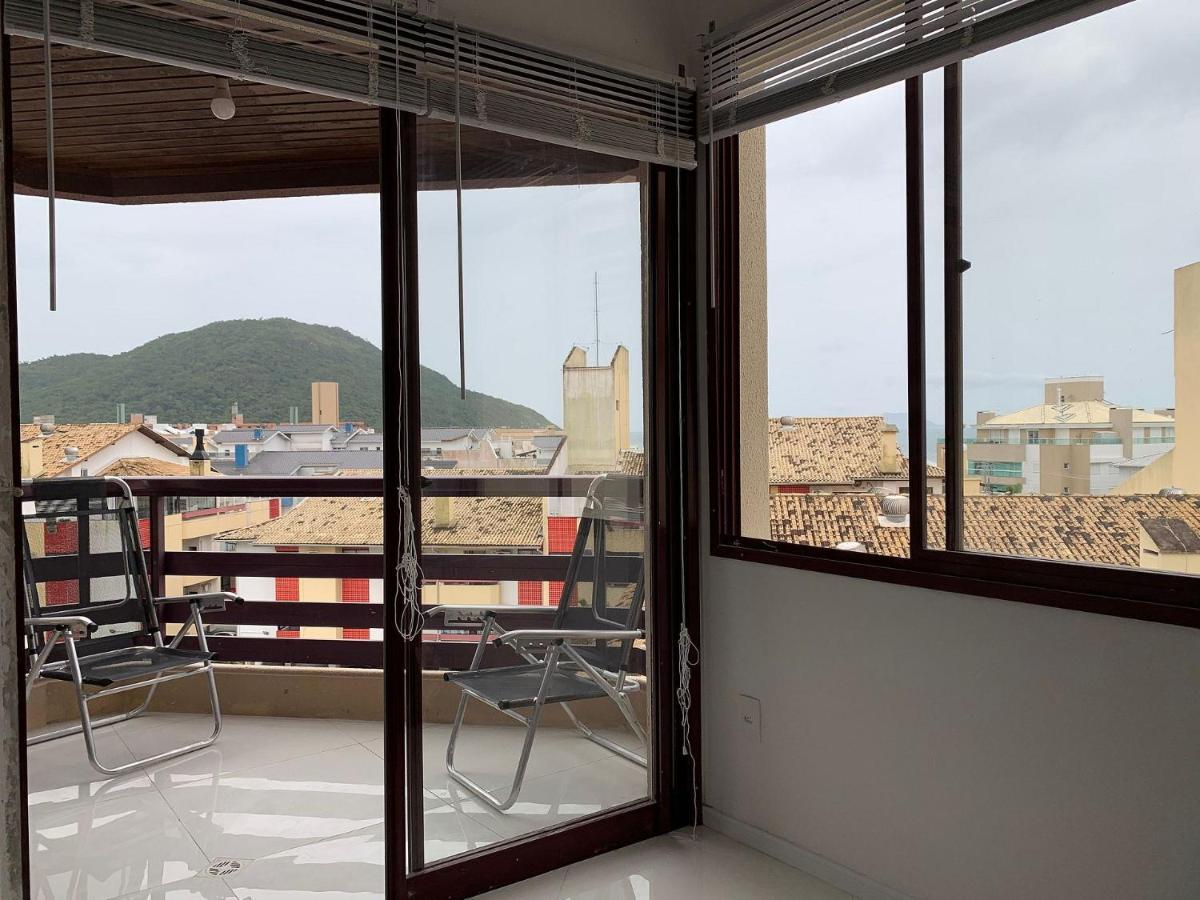 Apartamento Com Vista Do Mar Em Residencial Com Piscina フロリアノポリス エクステリア 写真
