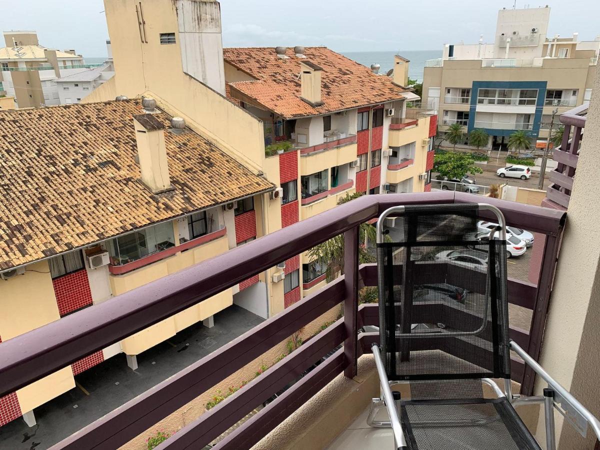 Apartamento Com Vista Do Mar Em Residencial Com Piscina フロリアノポリス エクステリア 写真