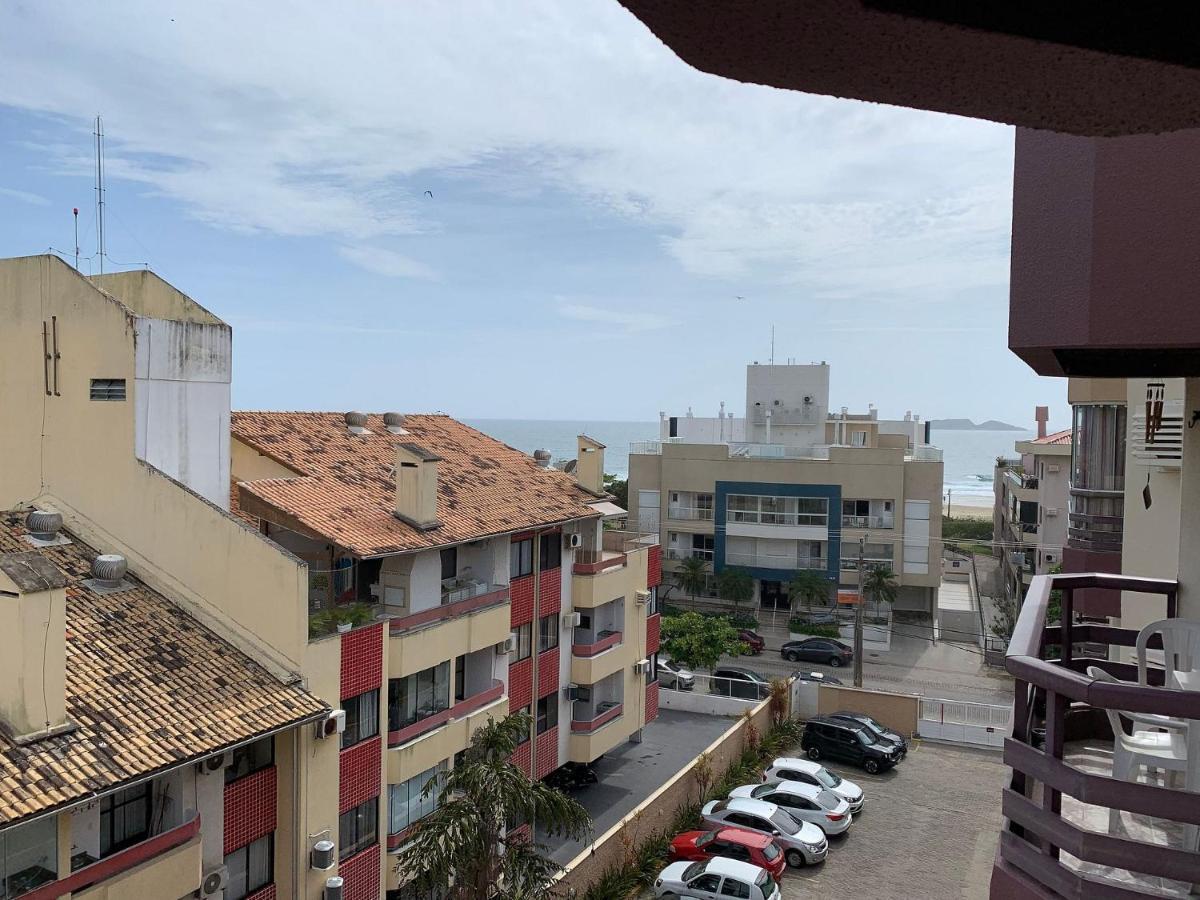 Apartamento Com Vista Do Mar Em Residencial Com Piscina フロリアノポリス エクステリア 写真