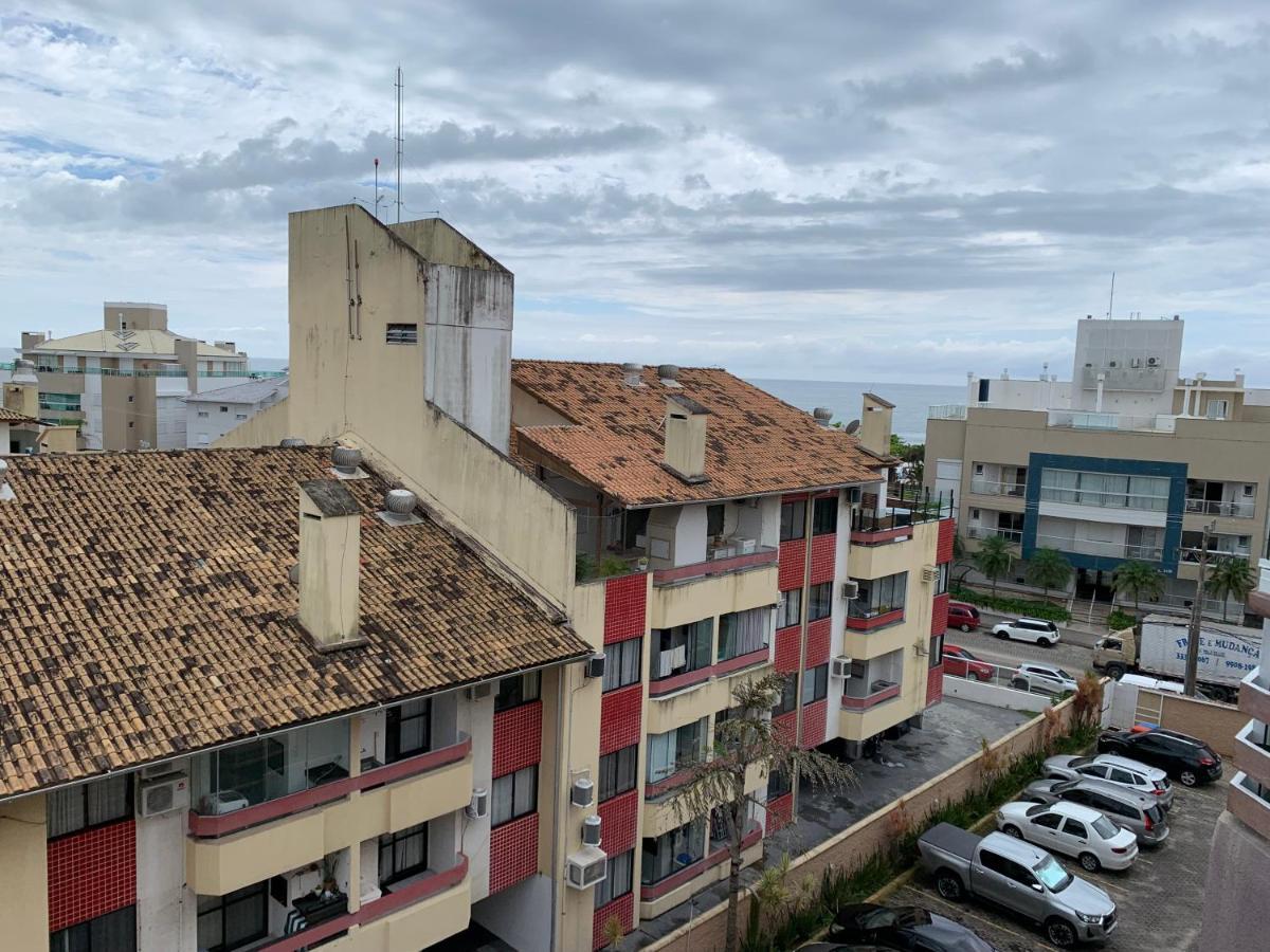 Apartamento Com Vista Do Mar Em Residencial Com Piscina フロリアノポリス エクステリア 写真