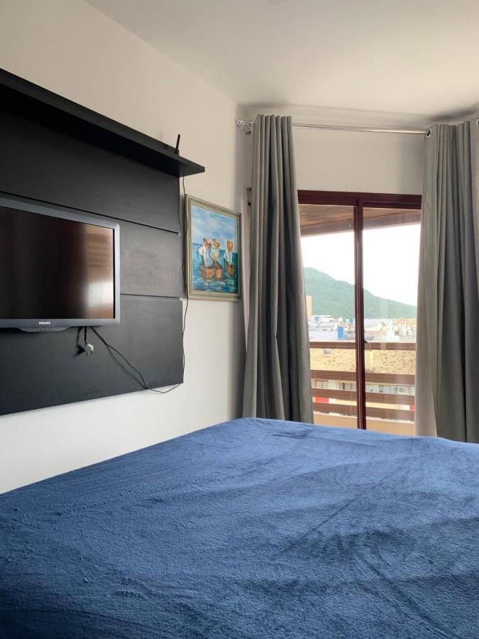 Apartamento Com Vista Do Mar Em Residencial Com Piscina フロリアノポリス エクステリア 写真