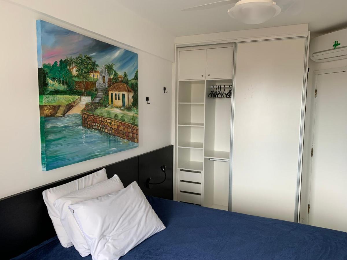 Apartamento Com Vista Do Mar Em Residencial Com Piscina フロリアノポリス エクステリア 写真