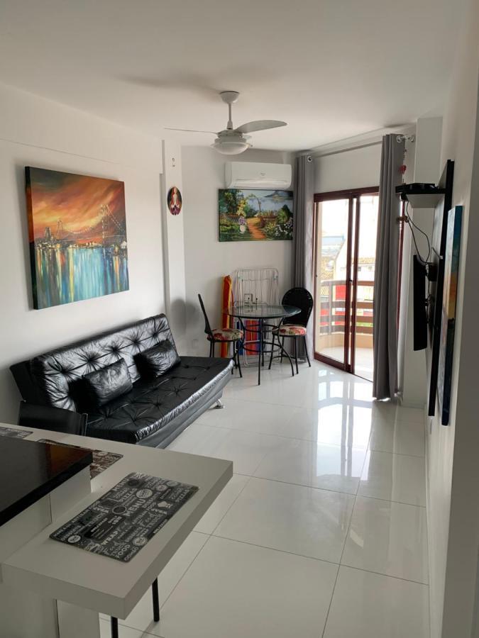 Apartamento Com Vista Do Mar Em Residencial Com Piscina フロリアノポリス エクステリア 写真