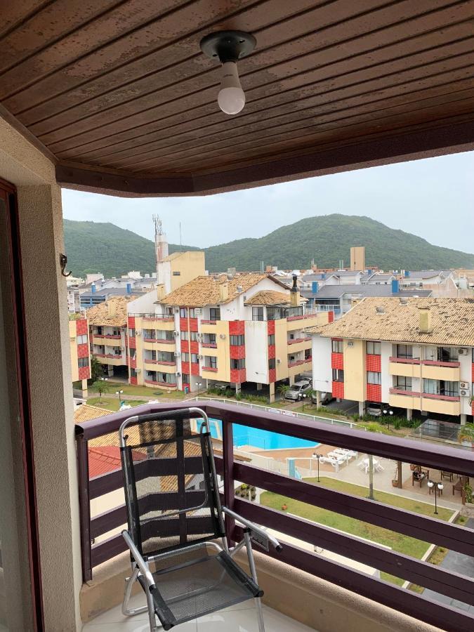 Apartamento Com Vista Do Mar Em Residencial Com Piscina フロリアノポリス エクステリア 写真