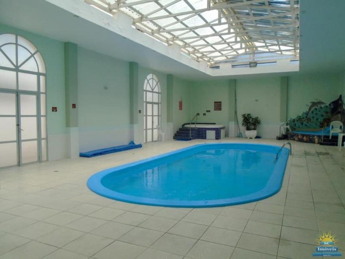 Apartamento Com Vista Do Mar Em Residencial Com Piscina フロリアノポリス エクステリア 写真