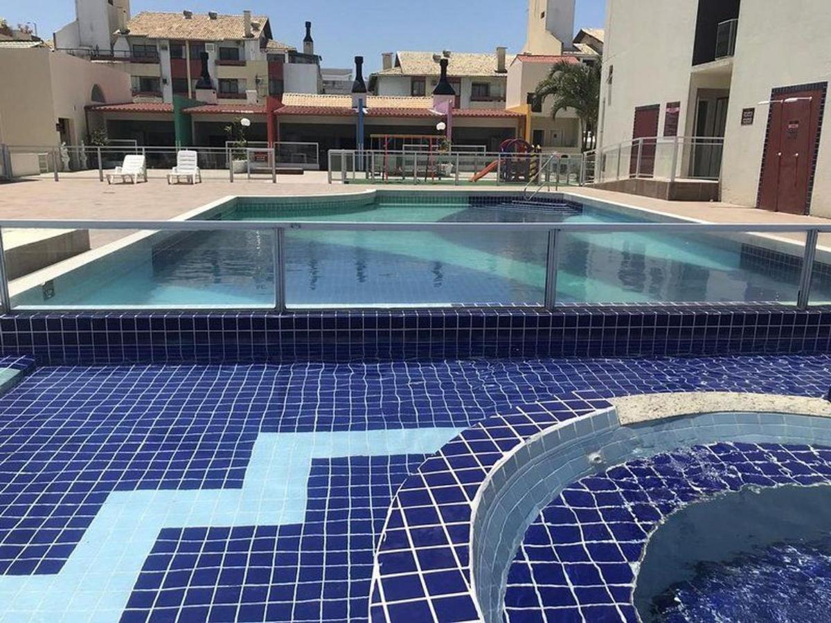 Apartamento Com Vista Do Mar Em Residencial Com Piscina フロリアノポリス エクステリア 写真