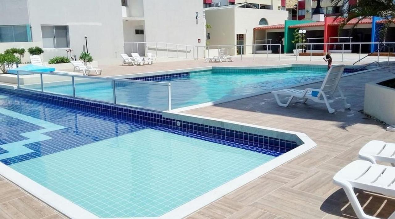 フロリアノポリスApartamento Com Vista Do Mar Em Residencial Com Piscinaアパートメント エクステリア 写真