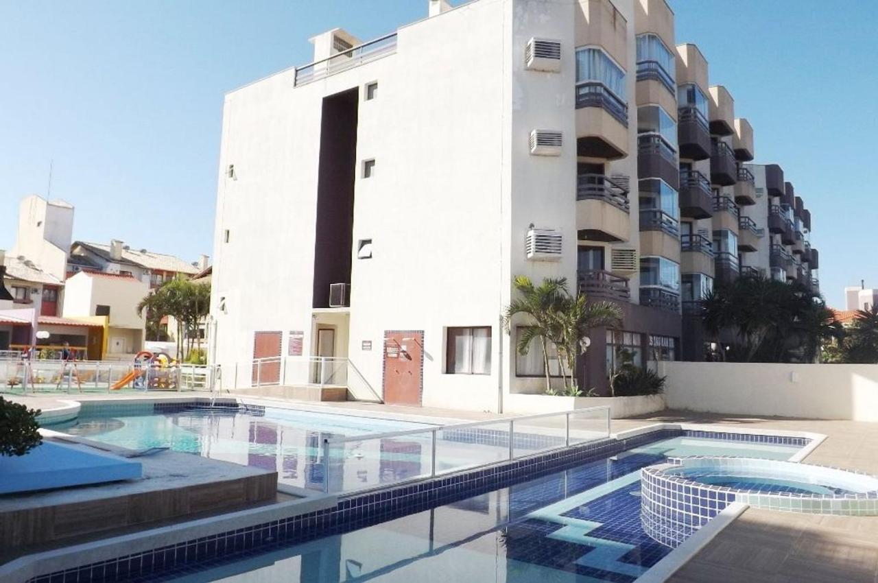 フロリアノポリスApartamento Com Vista Do Mar Em Residencial Com Piscinaアパートメント エクステリア 写真