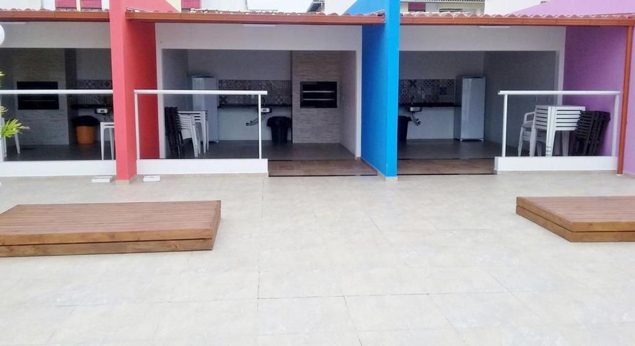 Apartamento Com Vista Do Mar Em Residencial Com Piscina フロリアノポリス エクステリア 写真