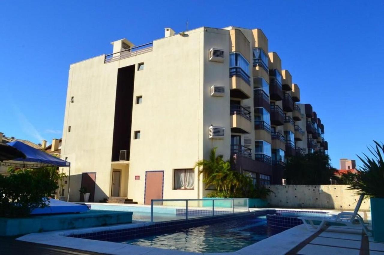 Apartamento Com Vista Do Mar Em Residencial Com Piscina フロリアノポリス エクステリア 写真