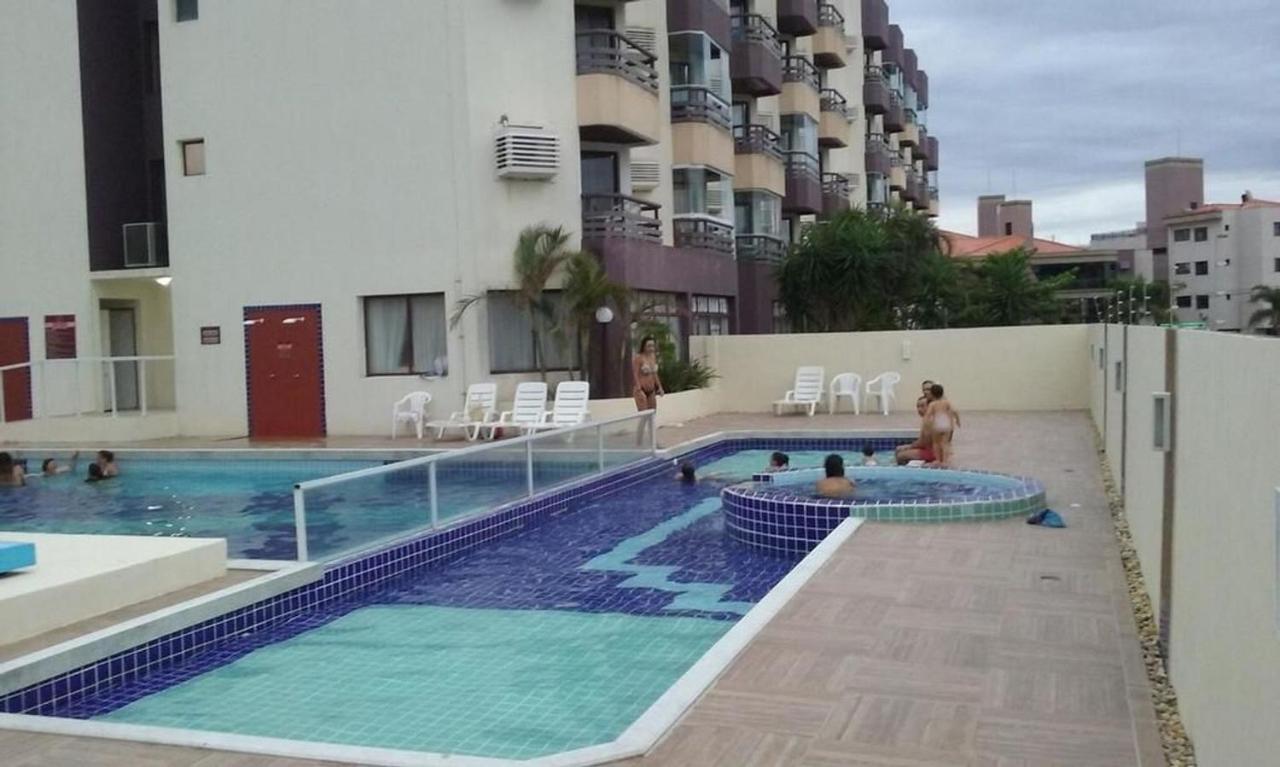 Apartamento Com Vista Do Mar Em Residencial Com Piscina フロリアノポリス エクステリア 写真
