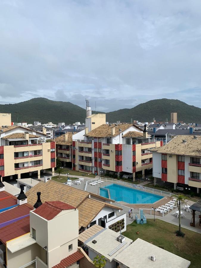 フロリアノポリスApartamento Com Vista Do Mar Em Residencial Com Piscinaアパートメント エクステリア 写真